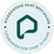 Pure Estates logo featuring a dark green house icon combined with the letter P