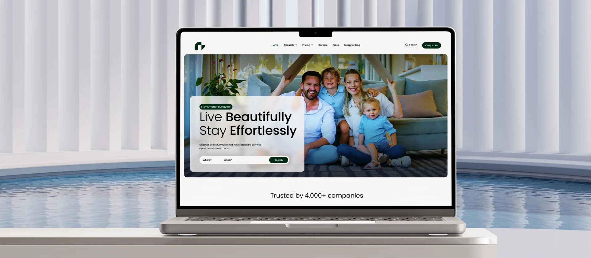 Responsive Website Design Mockup