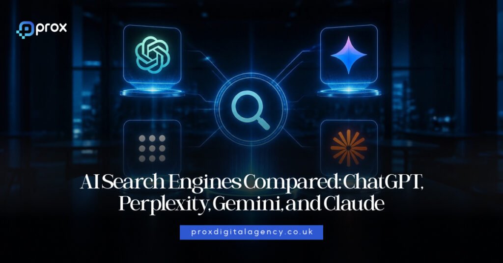 AI Search Engines Compared: ChatGPT, Perplexity, Gemini, and Claude
