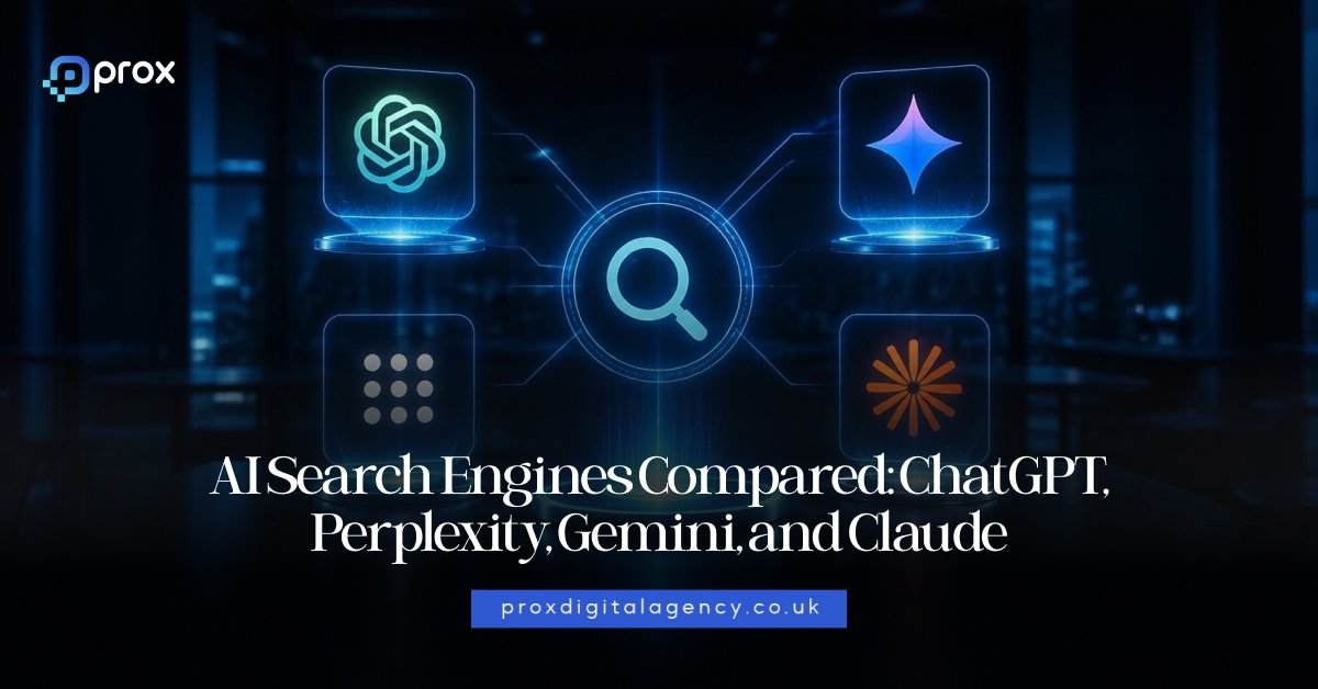 AI Search Engines Compared: ChatGPT, Perplexity, Gemini, and Claude