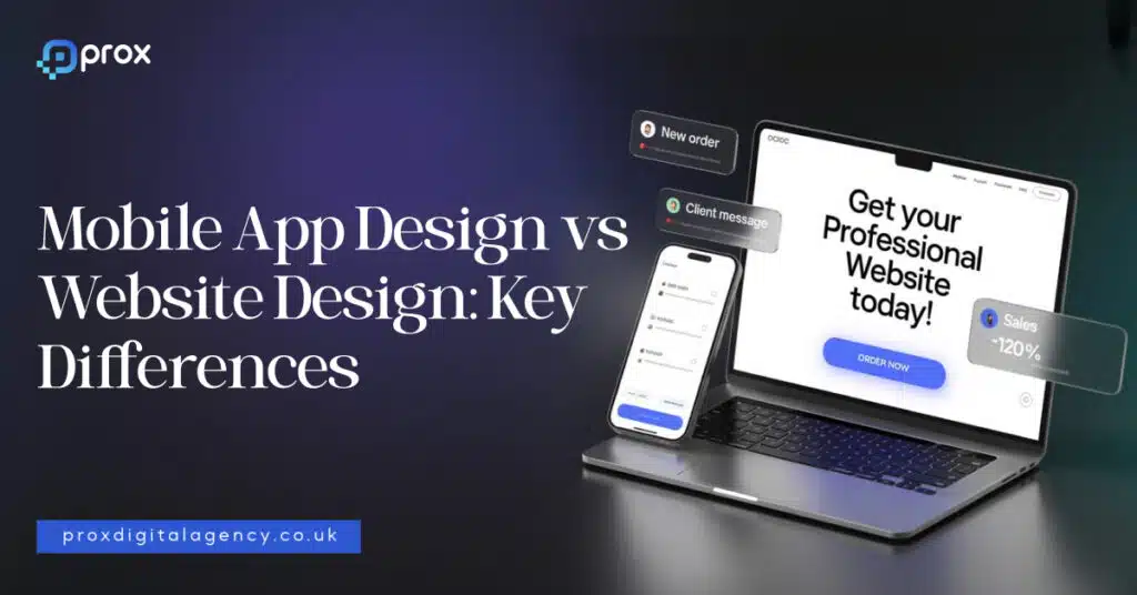 Mobile App Design vs Website Design Key Differences in 2026