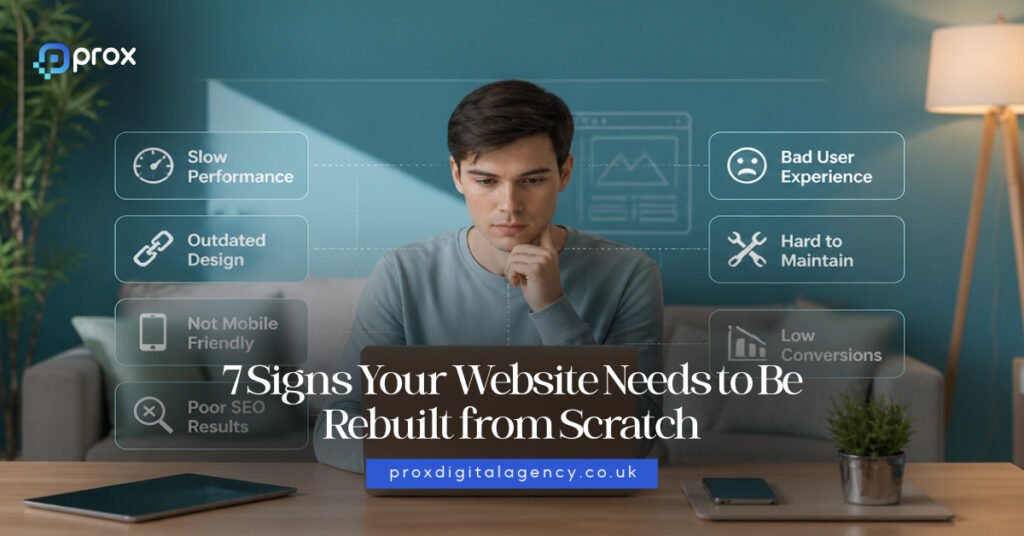 11 Signs Your Website Needs to Be Rebuilt from Scratch