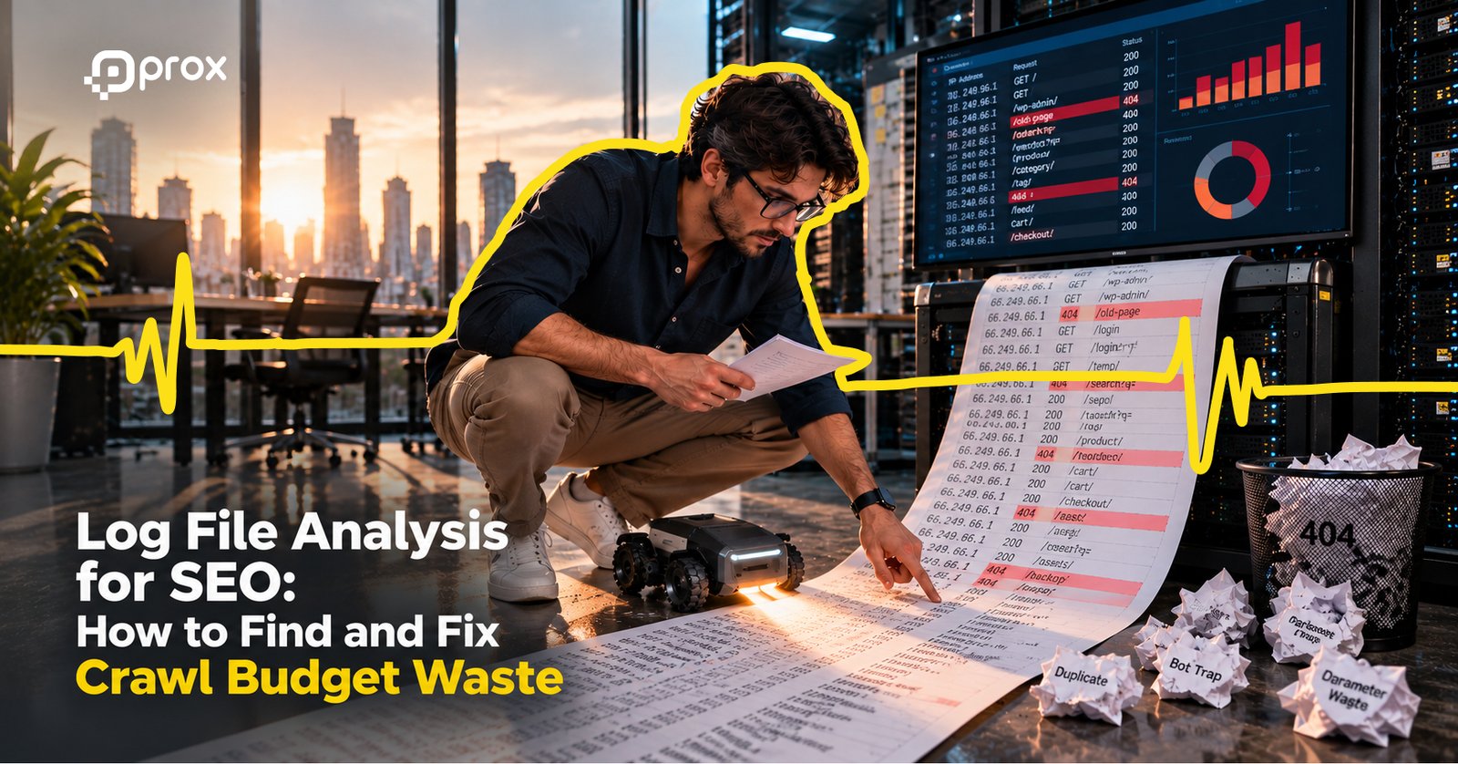 Log File Analysis for SEO: How to Find and Fix Crawl Budget Waste