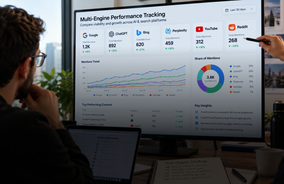 5. Competitor AI Visibility Monitoring
