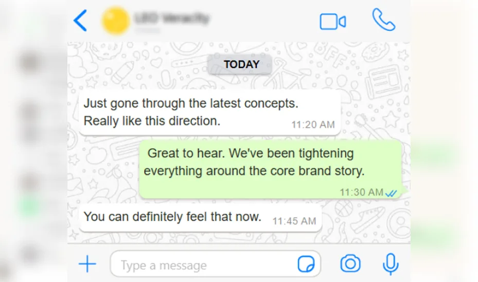 Client Messages Screen Shots