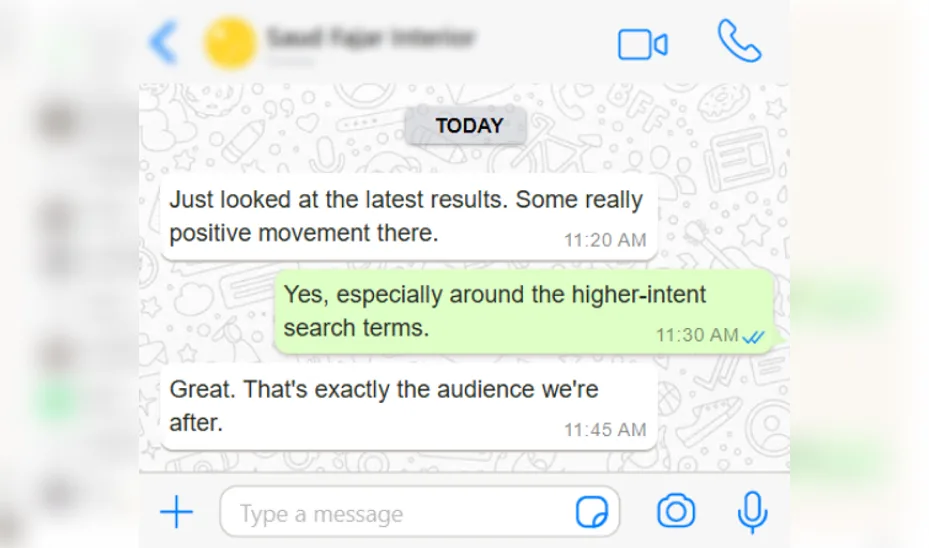 Client Messages Screen Shots